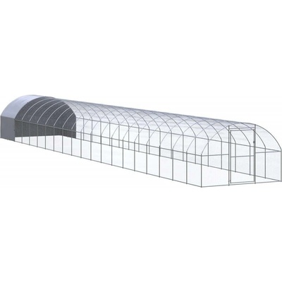 vidaXL Venkovní klec pro kuřata 3 × 20 × 2 m pozinkovaná ocel 9799.3095479