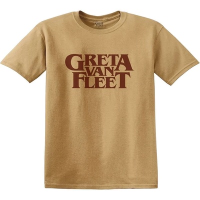 Greta Van Fleet Logo Old Gold XL Риза (GVFTS02MOG04)
