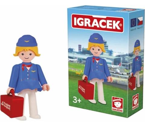 Igráček Letuška figurka s příslušenstvím