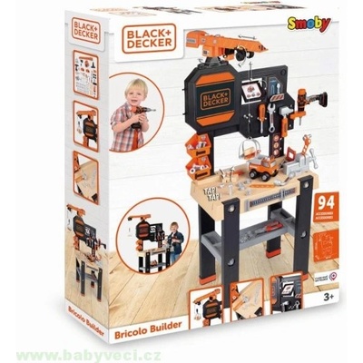 Smoby velká pracovní dílna ponk s jeřábem