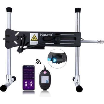 Image 1 of HiSmith 4.0 Sex Machine HS03-App Modular Design with KlicLok, App & Wire Control for Thrusting Action & Enhanced Experience