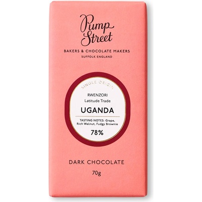 Pump Street 78% hořká Uganda 70 g