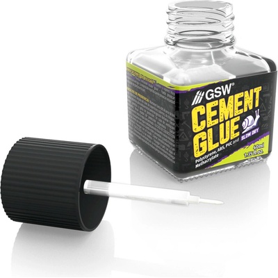 Green Stuff World Slow cement glue for plastics 40ml / Pomalé cementové lepidlo na plasty 40 ml