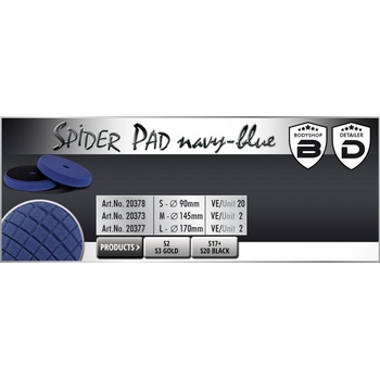Scholl Concepts M SpiderPad 145/25 mm navy-blue