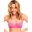 Roxy ERJX304695 Love bikini top - Pink (Pink Guava)
