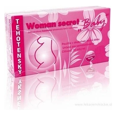 Woman secret BABY těhotenský test tyčinkovitý 1 ks
