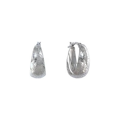 Infinitysilver stříbrné náušnice gondolky broušené LI23165A