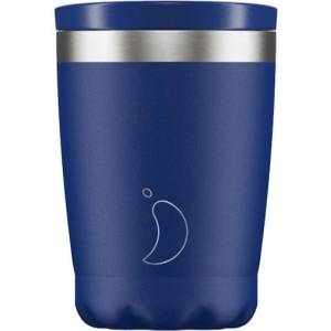 Chilly's Bottles Matte Термо чаша за кафе 340 ml, син (C340MABLU)
