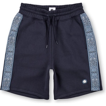 Image 1 of Pretty Green Поларени къси панталони Pretty Green Men's Eclipse Paisley Fleece Jogger Shorts - Navy