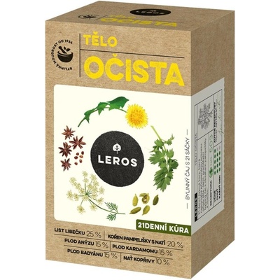 Leros Očista těla 21 x 1,8 g