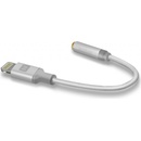 Swissten Adaptér TEXTILE pre iPhone Lightning - Jack 3,5 mm, 0,15 m