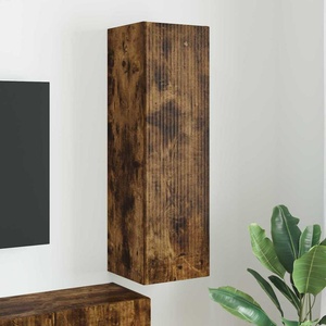 vidaXL TV стенен шкаф 30 x 31 x 100 см Димян дъб Инженерна дървесина (892319)