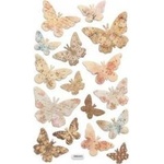 Dalprint Stickers with foam butterflies 16pcs