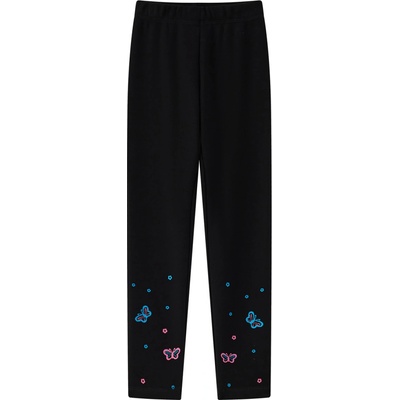 Wolf Dívčí zateplené legíny T2424 černá