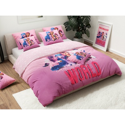 Textilomanie obliečky MY LITTLE PONY FRIENDSHIP ružové 70x90 140x200