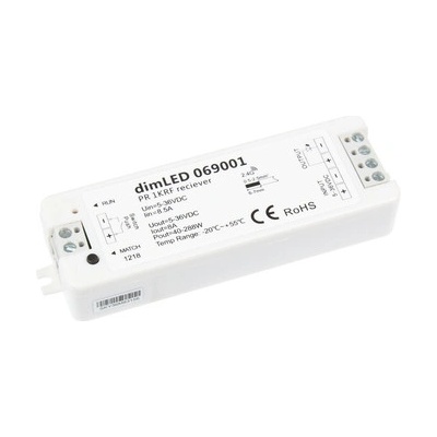 Přijímač dim LED PR 1KRF kont. pro tlačítko 069001