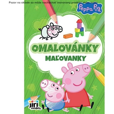 Omaľovánka A5 Prasiatko Peppa Pig