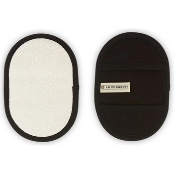 Le Creuset Ръкавица за фурна до тенджера за готвене 17, 5 x 12 см, комплект от 2 бр. , черен, памук, Le Creuset (LECR95002600000000)