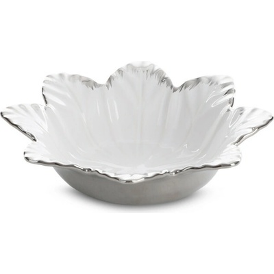 Eurofirany keramická miska NIRA 01 28X13X8cm biela