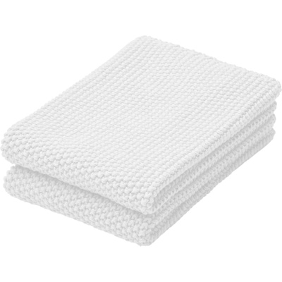 Bolia Кухненски кърпи Soft Collection 30 x 30 см бели 2 бр (24-914-01_50)