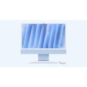Apple iMac 24" Retina 4.5K Display с Apple M4 с 10-Core CPU, 10-Core GPU, 16GB RAM, 256GB SSD - Blue, Intl. Engl. клавиатура (SSD: 2TB SSD storage) (mwv13ze/a_imac24-ssd-2tb-896)
