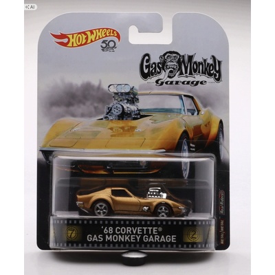 Mattel Hot Wheels '68 Corvette Gas Monkey Garage