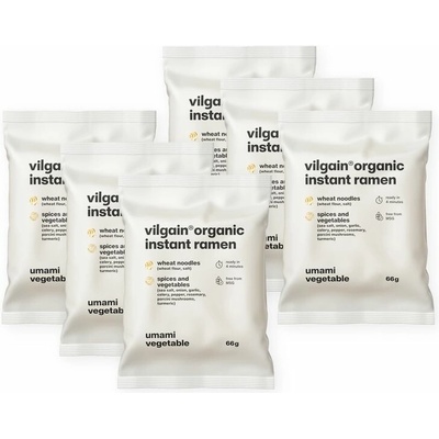 Vilgain Instantní nudlová polévka ramen Bio 6 x 66 g