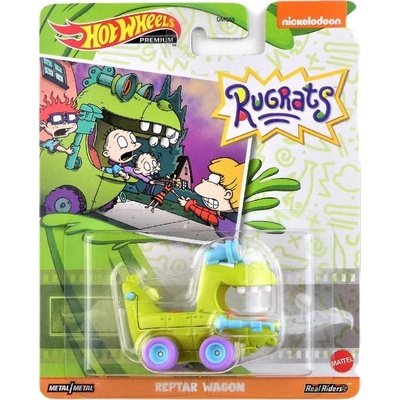 Mattel Hot Wheels Premium Rugrats Reptar Wagon