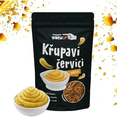 Wormup červíci s příchutí hořčice 20 g