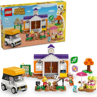 LEGO® Animal Crossing™ 77052 K.K. a koncert na námestí