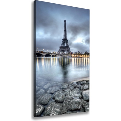 Vertikálny foto obraz na plátne Eiffelová veža Paríž 50x100 cm