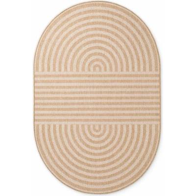 Ted Baker Кремав/в естествен цвят килим за открито и закрито 160x230 cm Haringey Woodfield - Ted Baker (106393-160x230 Oval)