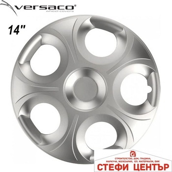 Image 1 of Versaco Тасове за джанти 14'' Versaco Matrix Silver (56238)