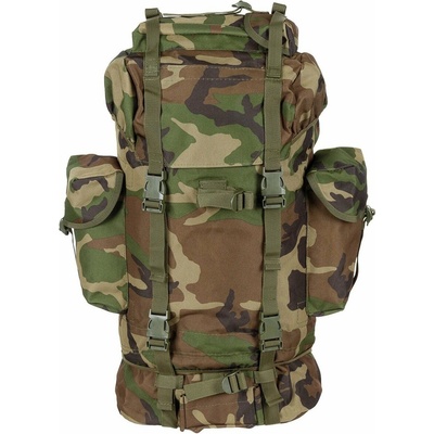 MFH BW nepremokavý vzor woodland 65 l