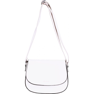 PAOLA dámska crossbody koženková kabelka Sivá