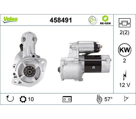 Startér VALEO 458491