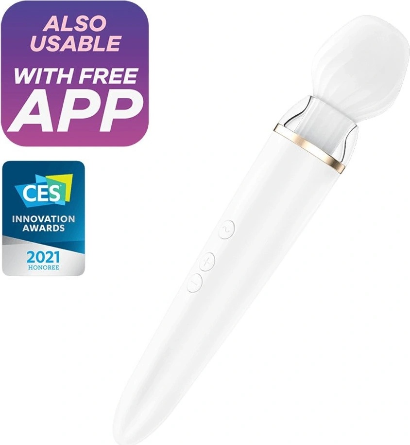 Satisfyer Double Wand-er white