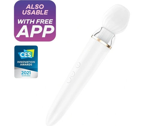 Satisfyer Double Wand-er white