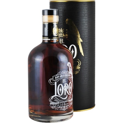 El Loro Ron Gran Reserva 40% 0,7 l (tuba)