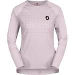 Scott Дамска фланелка с дълъг ръкав за колоездене Scott Women's Tee Trail Vertic Pro L/S Cycling jersey - Bliss Pink (156-2318-0312)