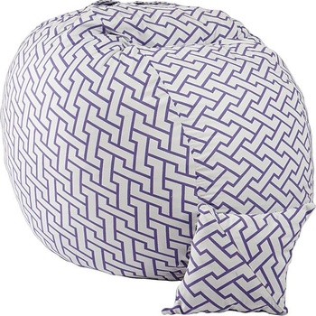 Image 1 of PUFRELAX Комплект Барбарон и декоративна възглавница, King Size, Перящ се калъф, 600л (PUF-M-KP-PT-ZAP)