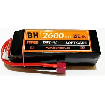 BH Power Li-pol baterie 2600 mAh 4S 35C 70C