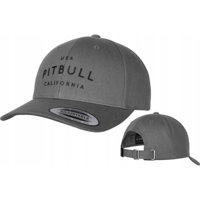 Pitbull So šiltom sivá