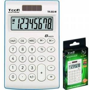 Toor Electronic 8-Position Pocket Calculator TR-252-W TOOR Калкулатори
