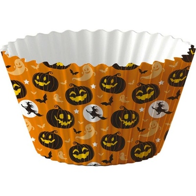 Košíčky na muffiny - cupcake - dýně - pumpkin - Halloween - 50 ks