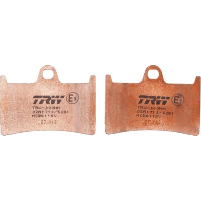 Sada brzdových destiček, kotoučová brzda TRW MCB611SV
