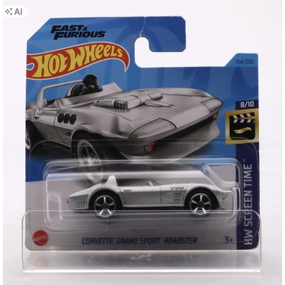 Mattel Hot Wheels Corvette Grand Sport Roadster Fast and Furious HKH90