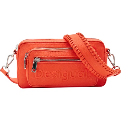 Desigual Чанта за през рамо оранжево, размер One Size