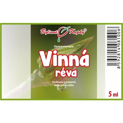 Vinič hroznorodý púčiky gemmoterapie 5 ml