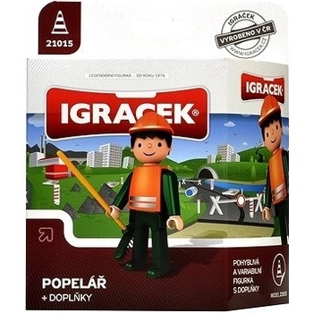 Efko IGRÁČEK SET Metař popelář s doplňky MIDI